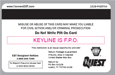 EBT Card Issuance Tracking